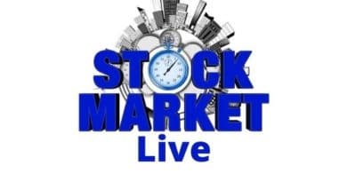 Stock market live today